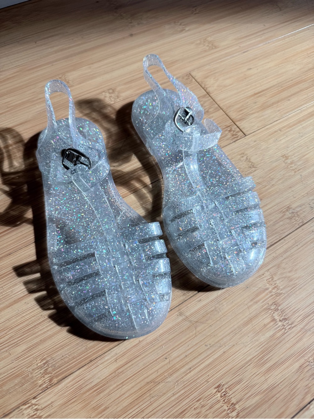 Old Navy sparkle jellies